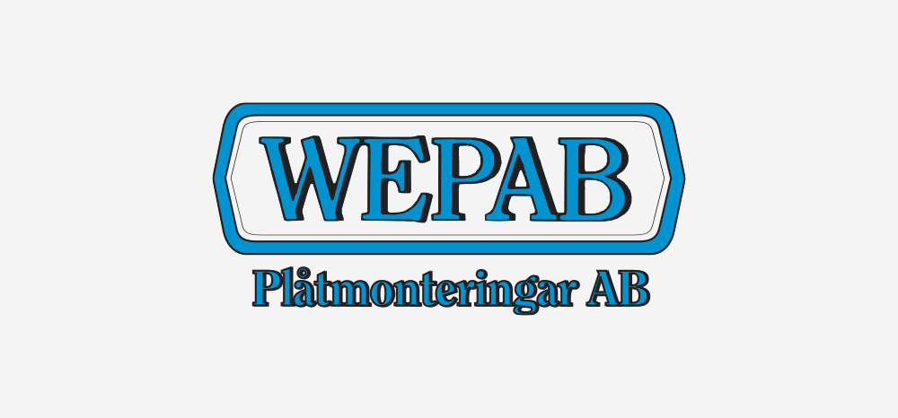Wepab Plåtmonteringar AB logo